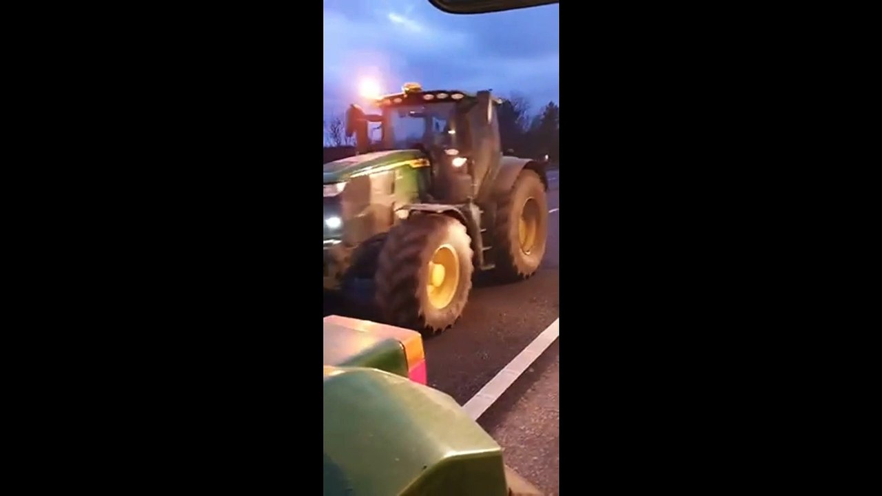 Dover farmers' protest