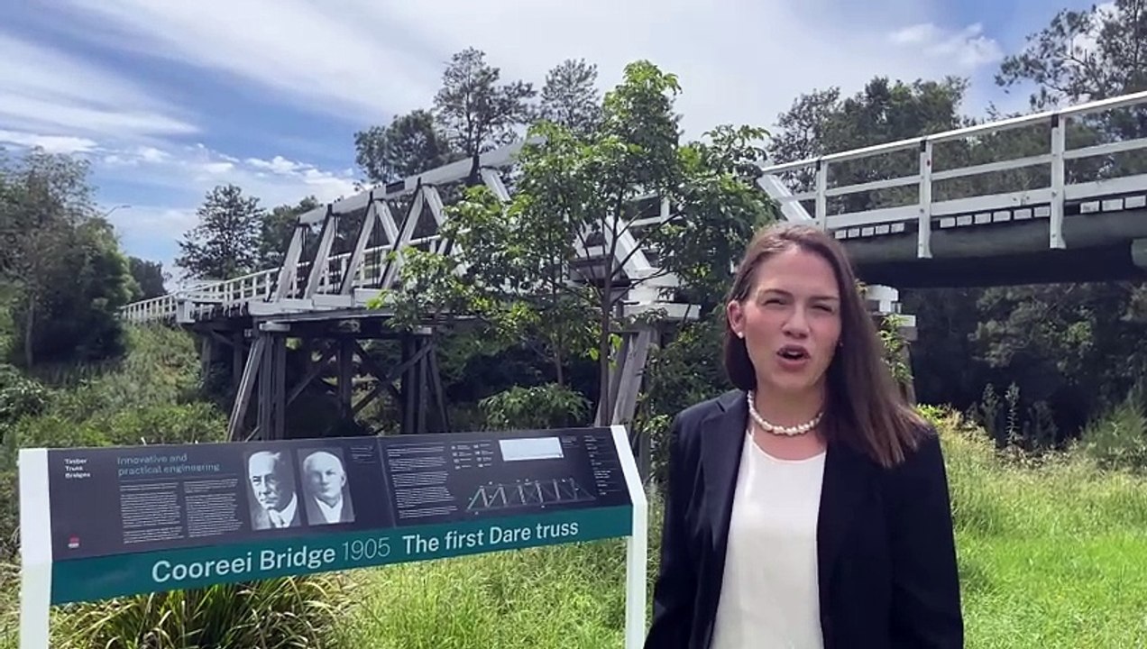 Emily Suvaal on the Hunter's historic truss bridges