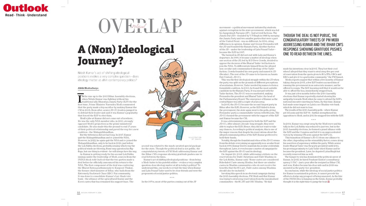 A (Non) Ideological Journey