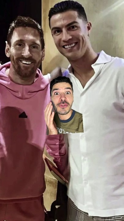 MESSI & CRISTIANO PHOTO VIRALE 