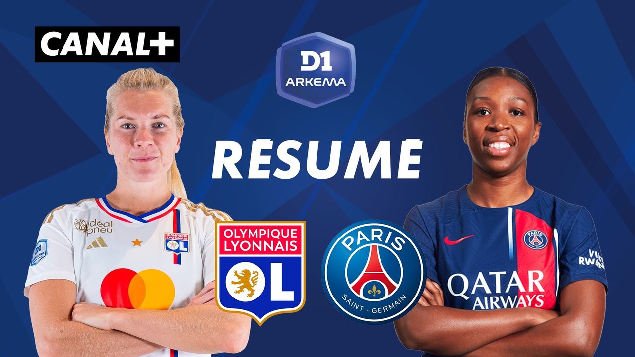 Le résumé de OL / PSG - D1 Arkema 2023-24 (J15)