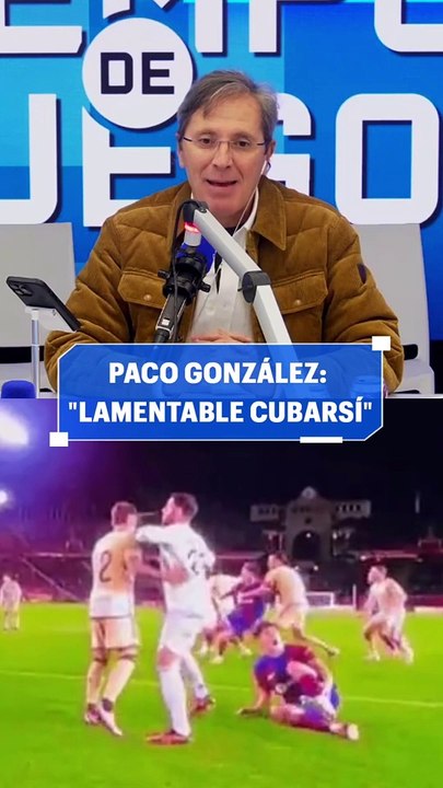 El periodista de la Cadena COPE, Paco González, califica como "lamentable" la simulación de Pau Cubarsí