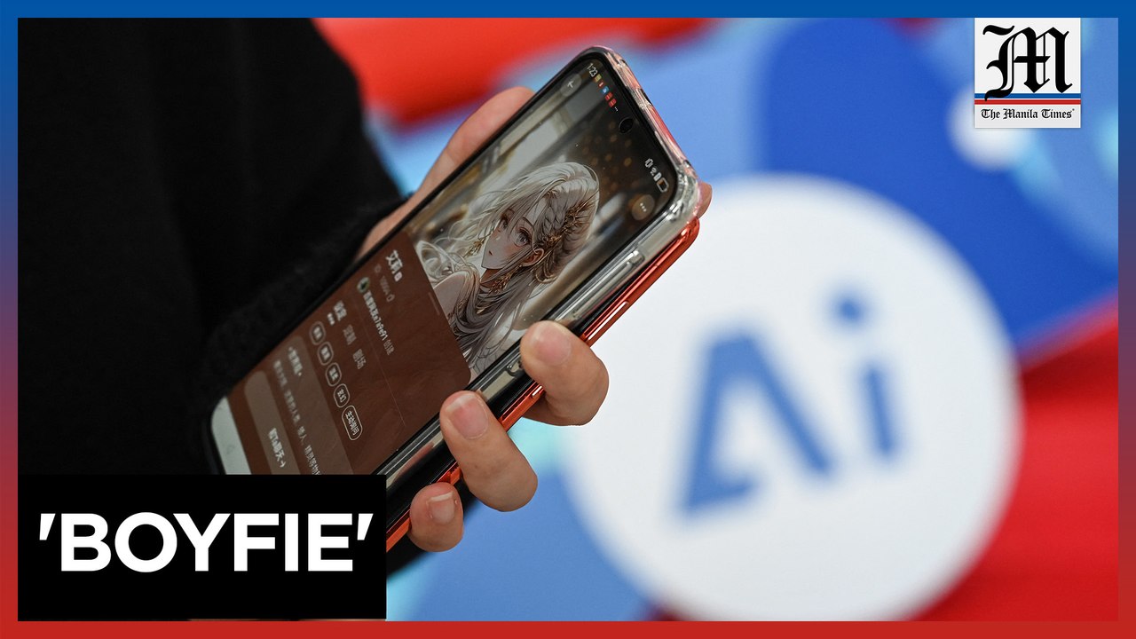 Chinese women turn to AI boyfriends