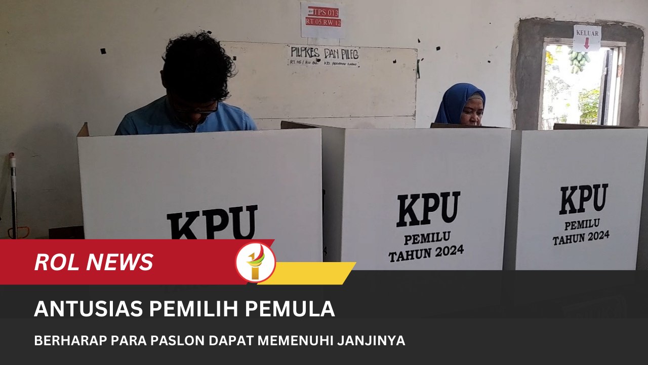 Antusias Pemilih Pemula
