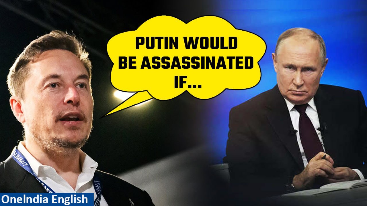 Elon Musk makes controversial remarks on Vladimir Putin and Ukraine war on X Spaces | Oneindia News