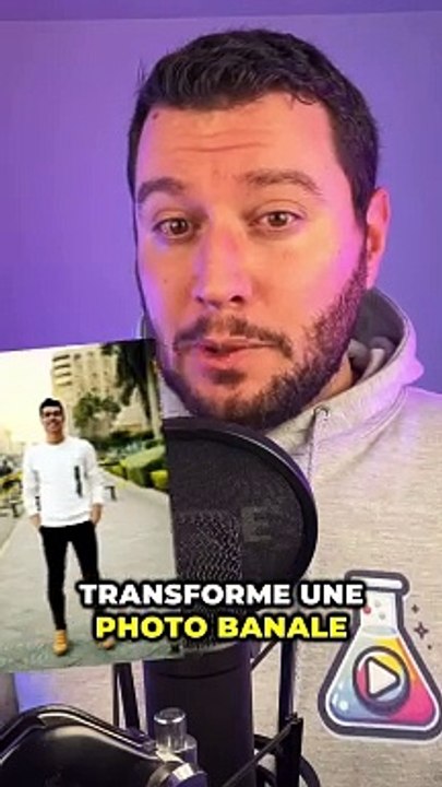 Photo Pro avec l'IA de CANVA