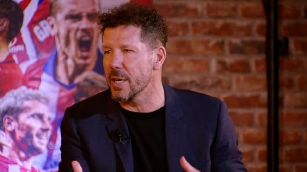 Simeone explica los abrazos de gol con Griezmann y sus consecuencias