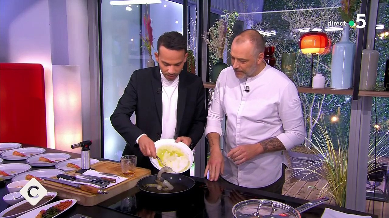 Frayeur dans "C à Vous".