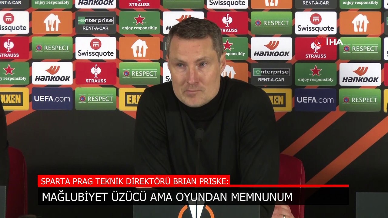 Sparta Prag teknik direktöründen Galatasaray taraftarına övgü