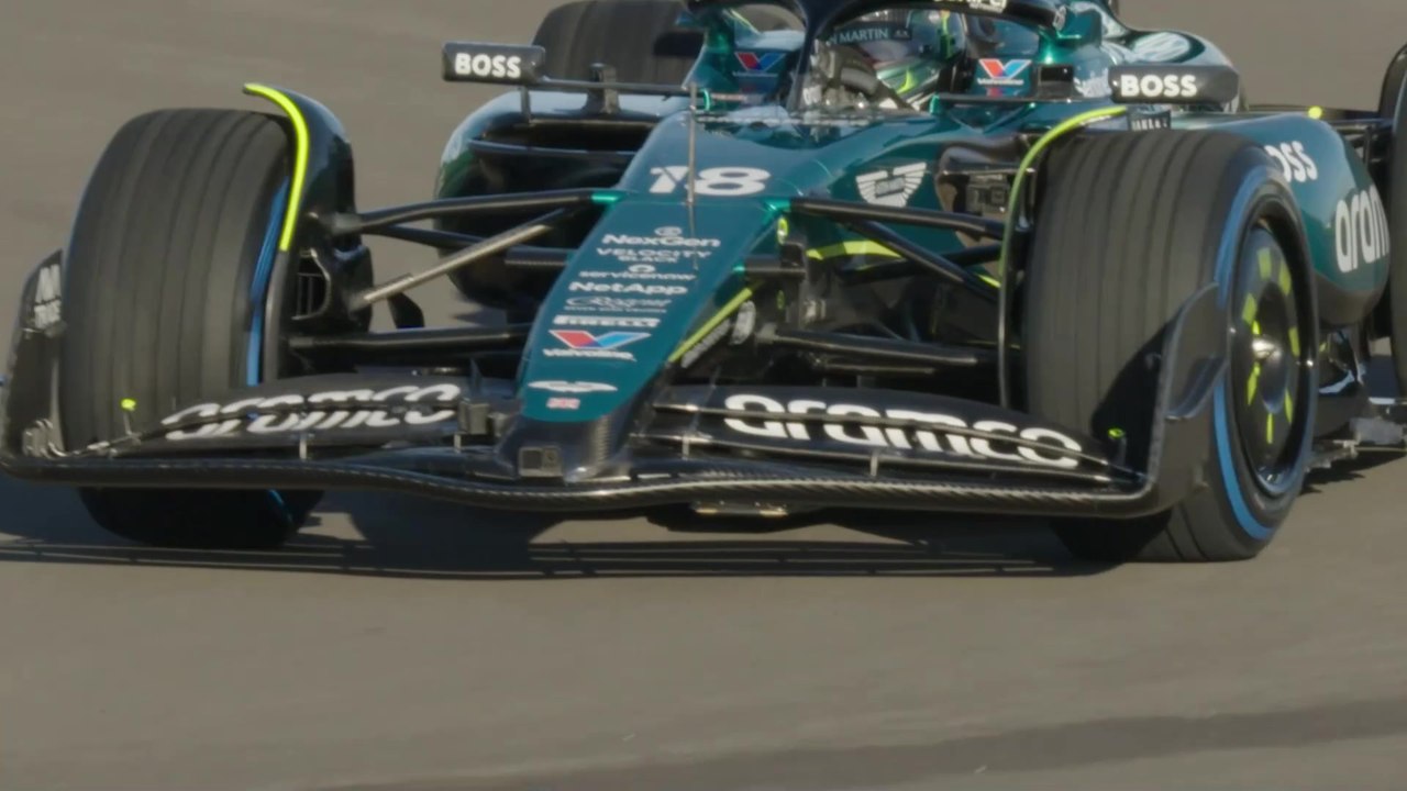 Aston Martin Aramco Formula One® Team - AMR24 Second Run
