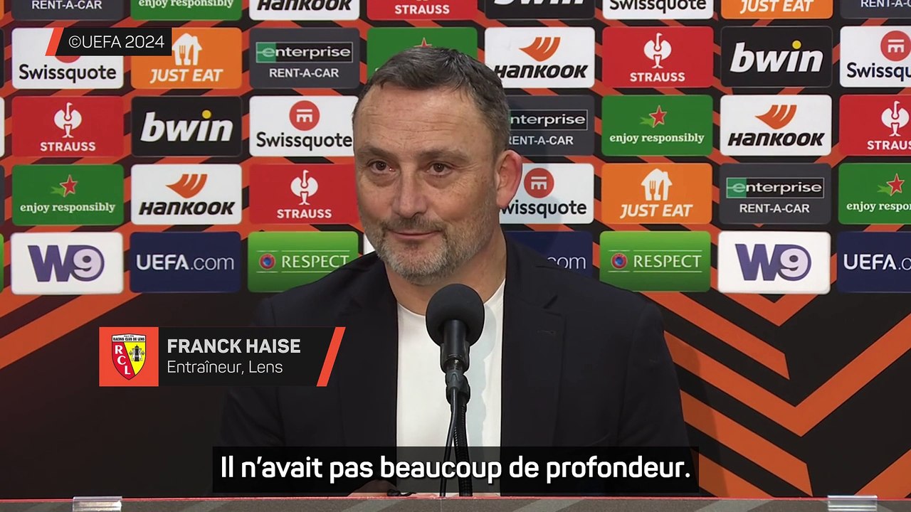 Haise : “On n'est pas encore éliminé, on est toujours là”