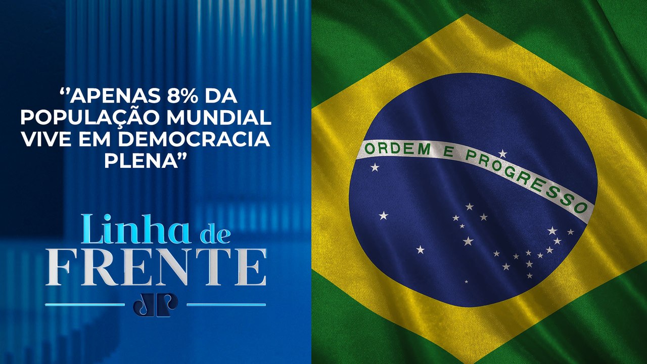 Estudo aponta que democracia no Brasil é “falha” | LINHA DE FRENTE