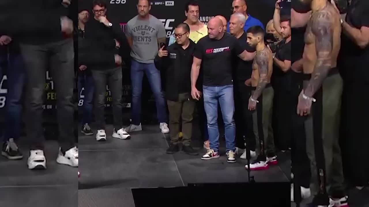 El último cara a cara de Volkanovski y Topuria: imperdible