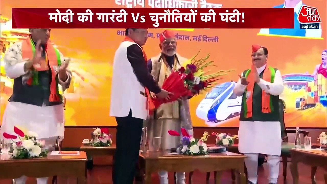 BJP presents roadmap for 400 seats in Delhi