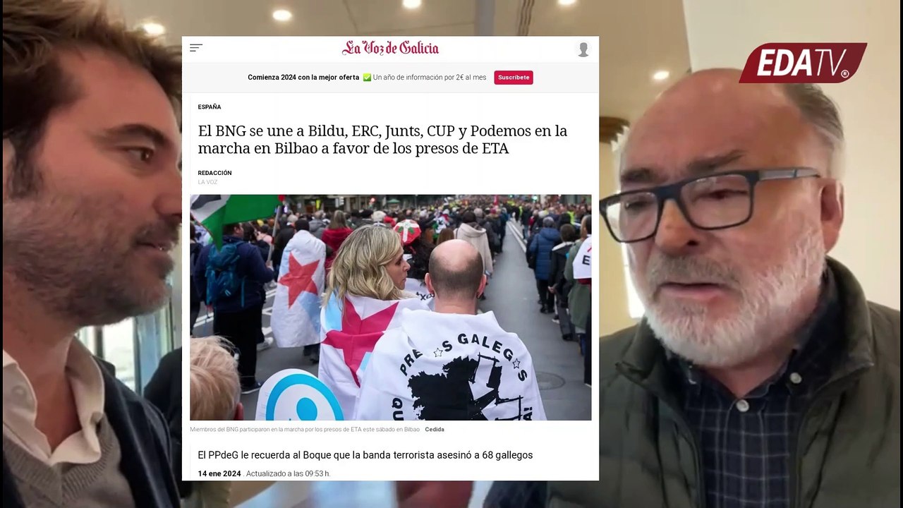 Javier Negre entrevista a un simpatizante del BNG