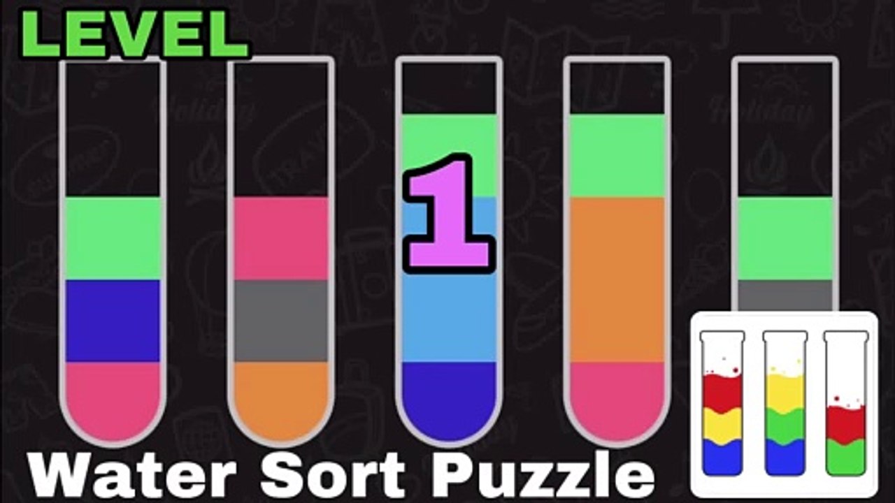 WATER SORT PUZZLE - [LEVEL 1]