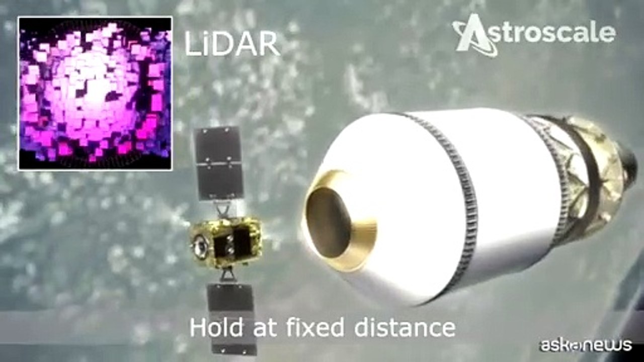 Spazio, con Adras-J il Giappone va a a caccia di detriti spaziali