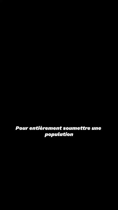 Asservir une population
