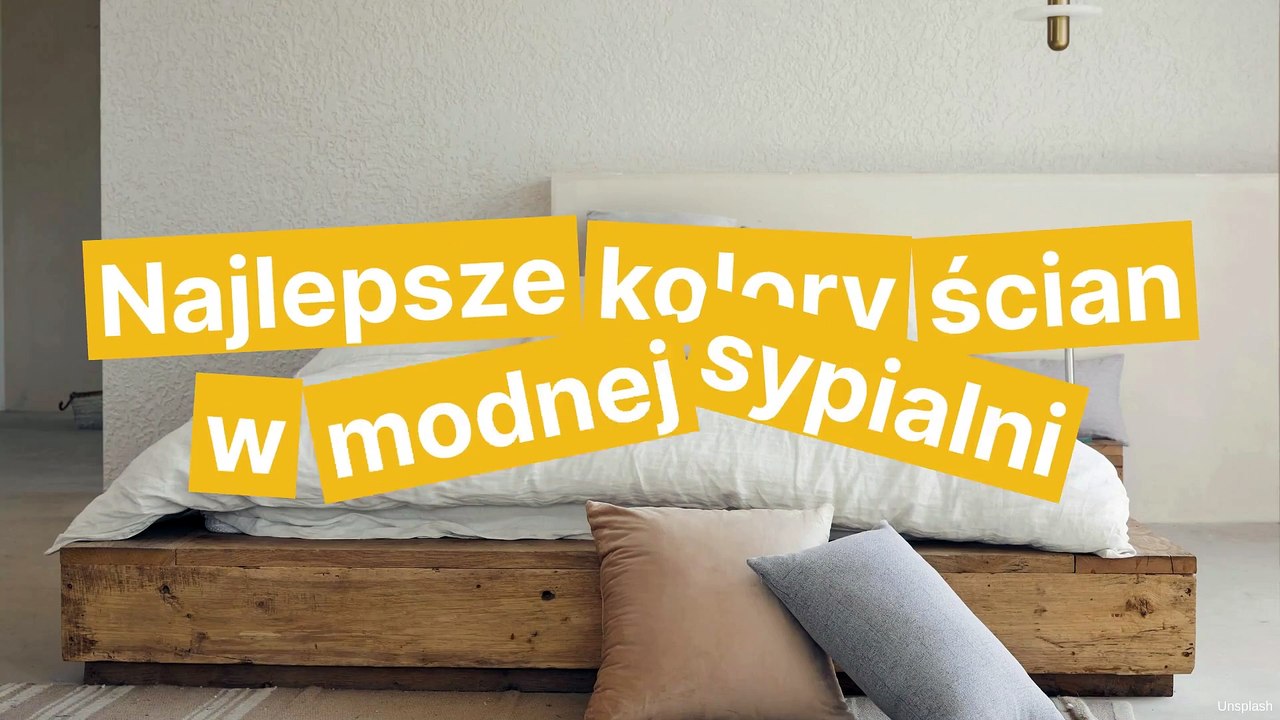 Najlepsze kolory do sypialni