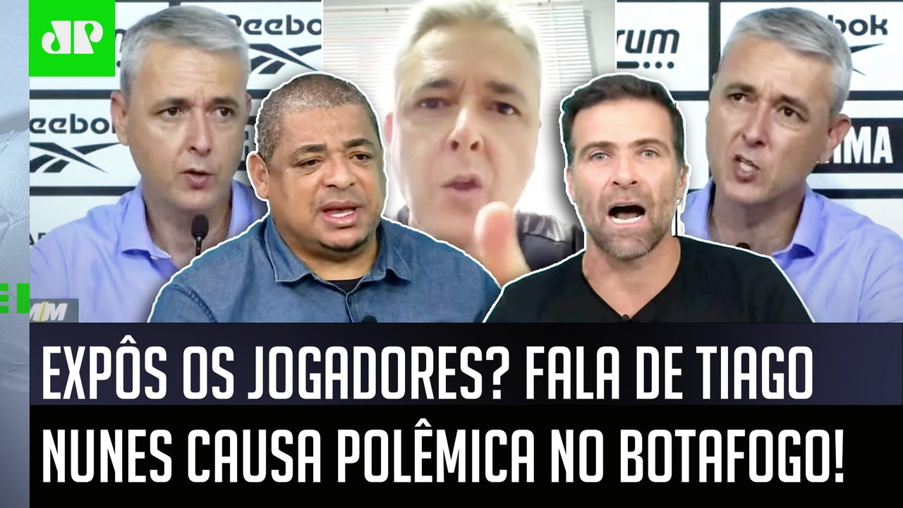 "O Tiago Nunes FALOU MER%@ na coletiva e agora..." Técnico do Botafogo DESABAFA após FALA POLÊMICA!