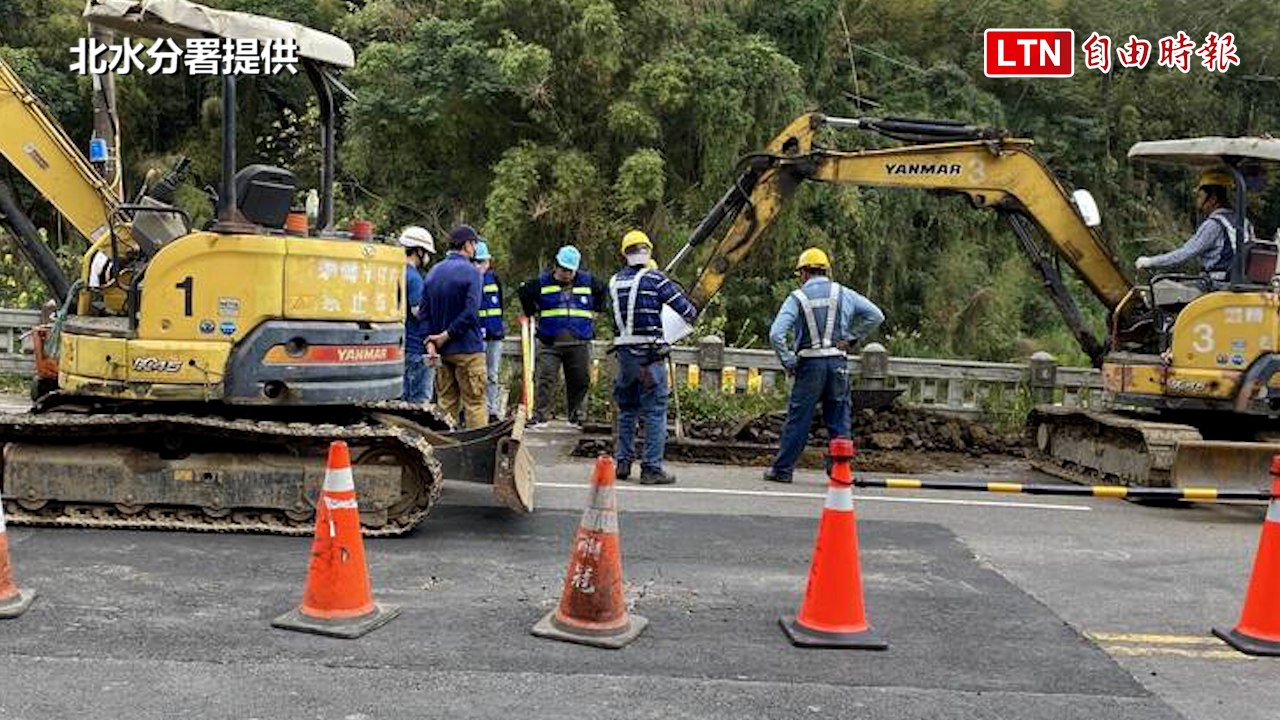 寶二水庫水源聯通管漏水估明午前修復 新竹供水未受影響（北水分署提供）
