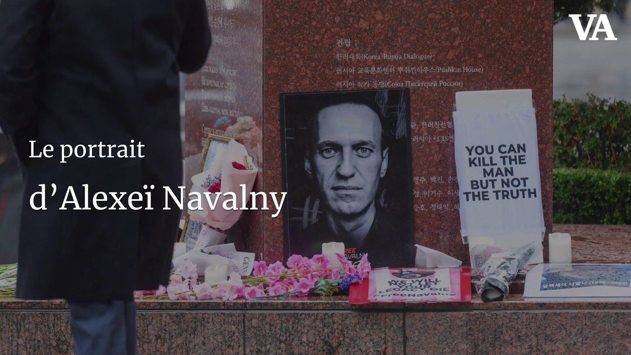 Le portrait d’Alexeï Navalny