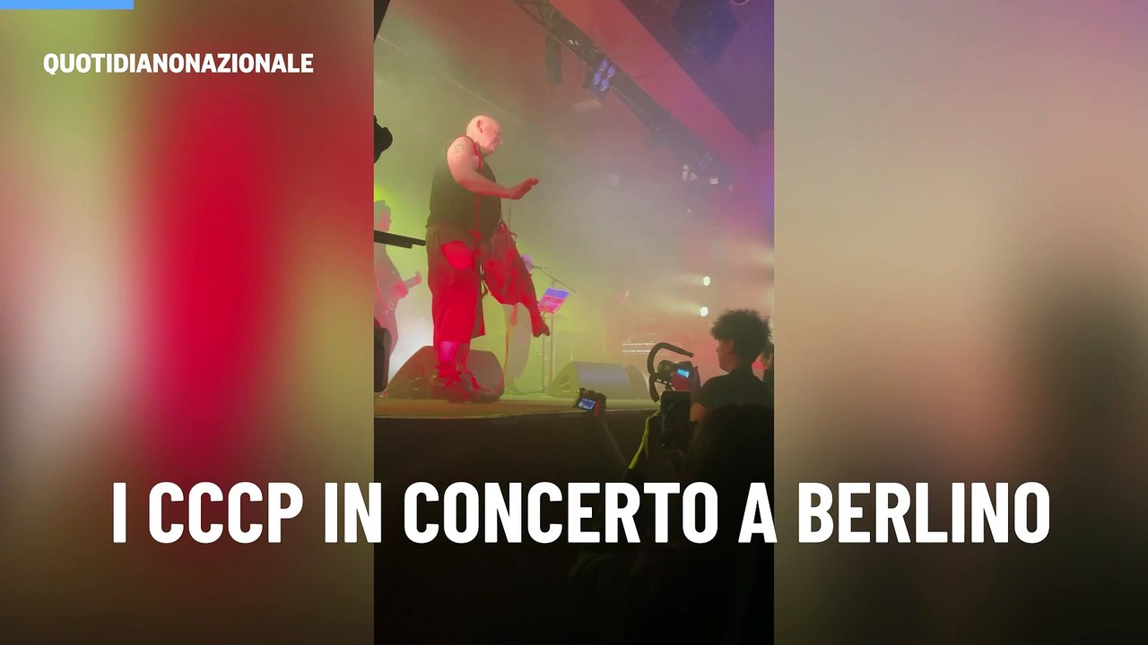 I Cccp in concerto a Berlino
