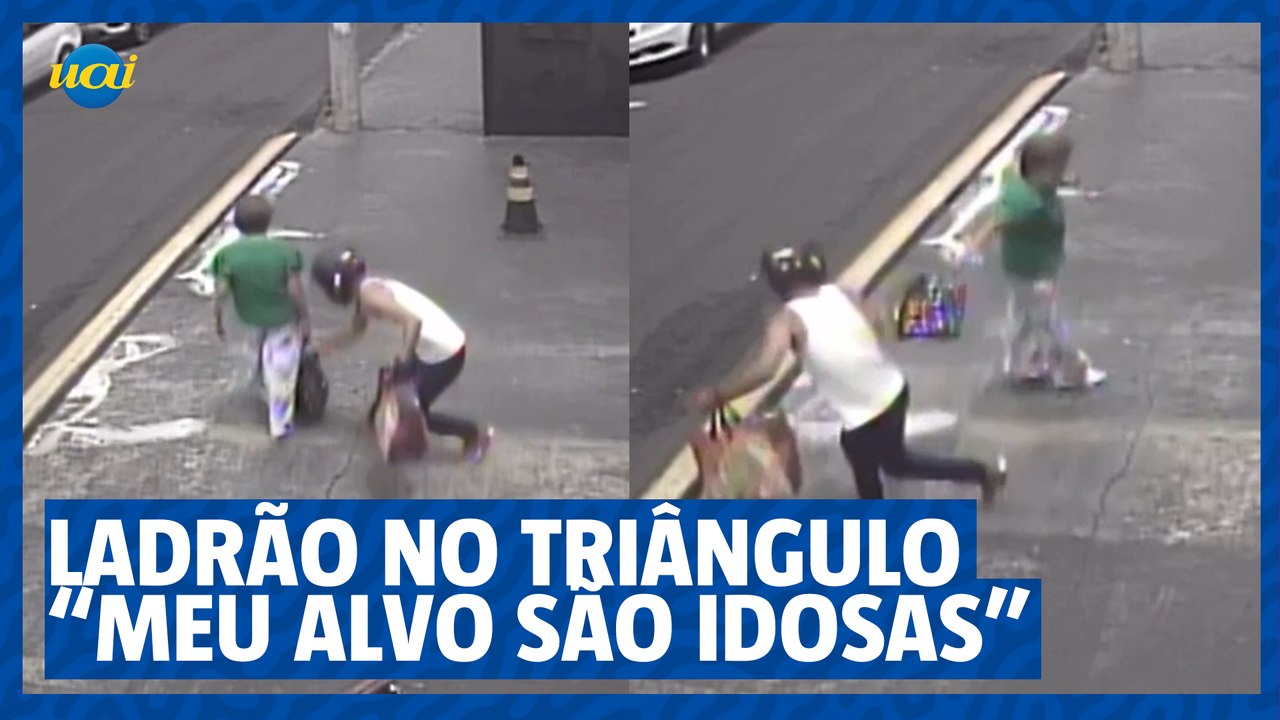 "Meu alvo preferido são idosas", diz ladrão preso no Triângulo Mineiro