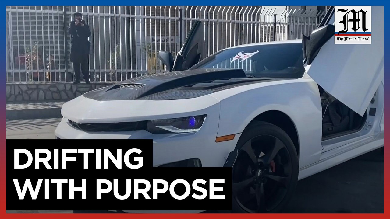 Sports car enthusiasts rally in Afghanistan