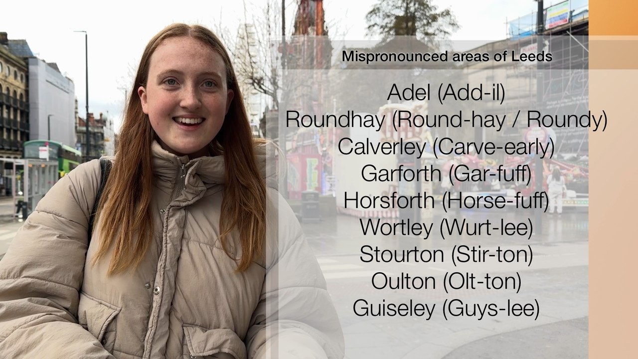 Can you pronounce these mispronounced areas of Leeds?