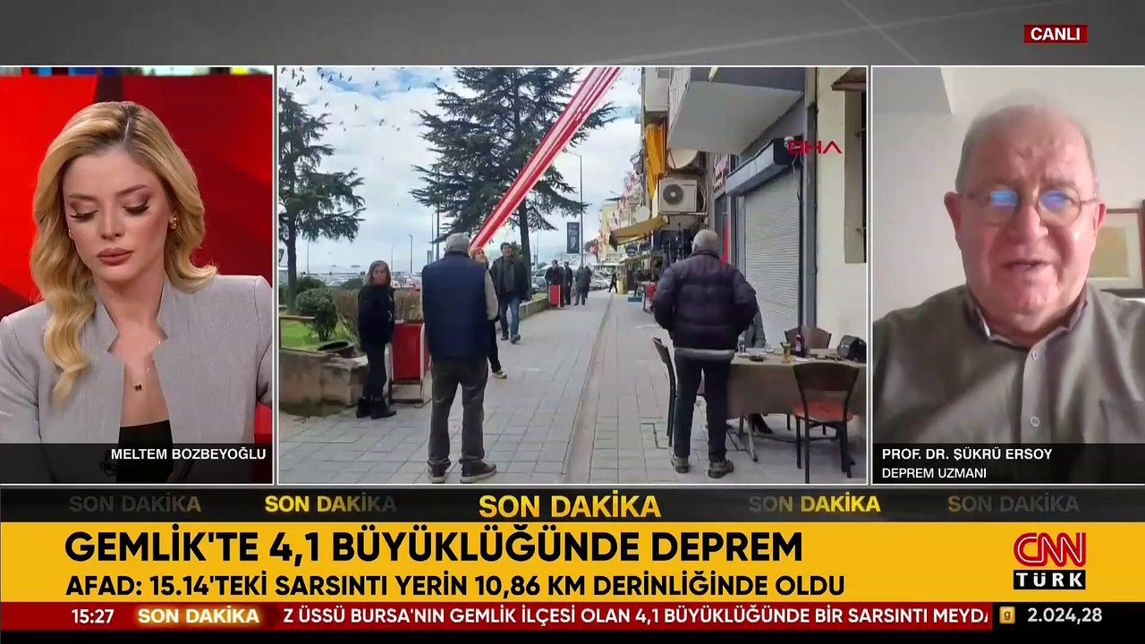 Son dakika... Bursa'da 4.1 büyüklüğünde deprem