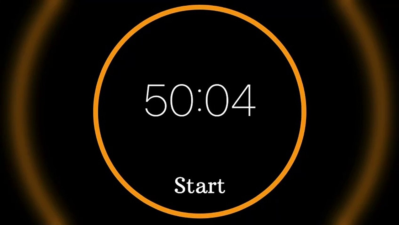 50 Minute Pomodoro Timer / 10 Minute Break