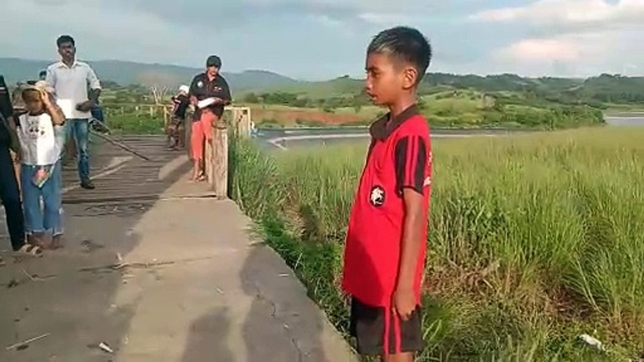 Kampanye Perlindungan Anak di Embung Loku Jangi