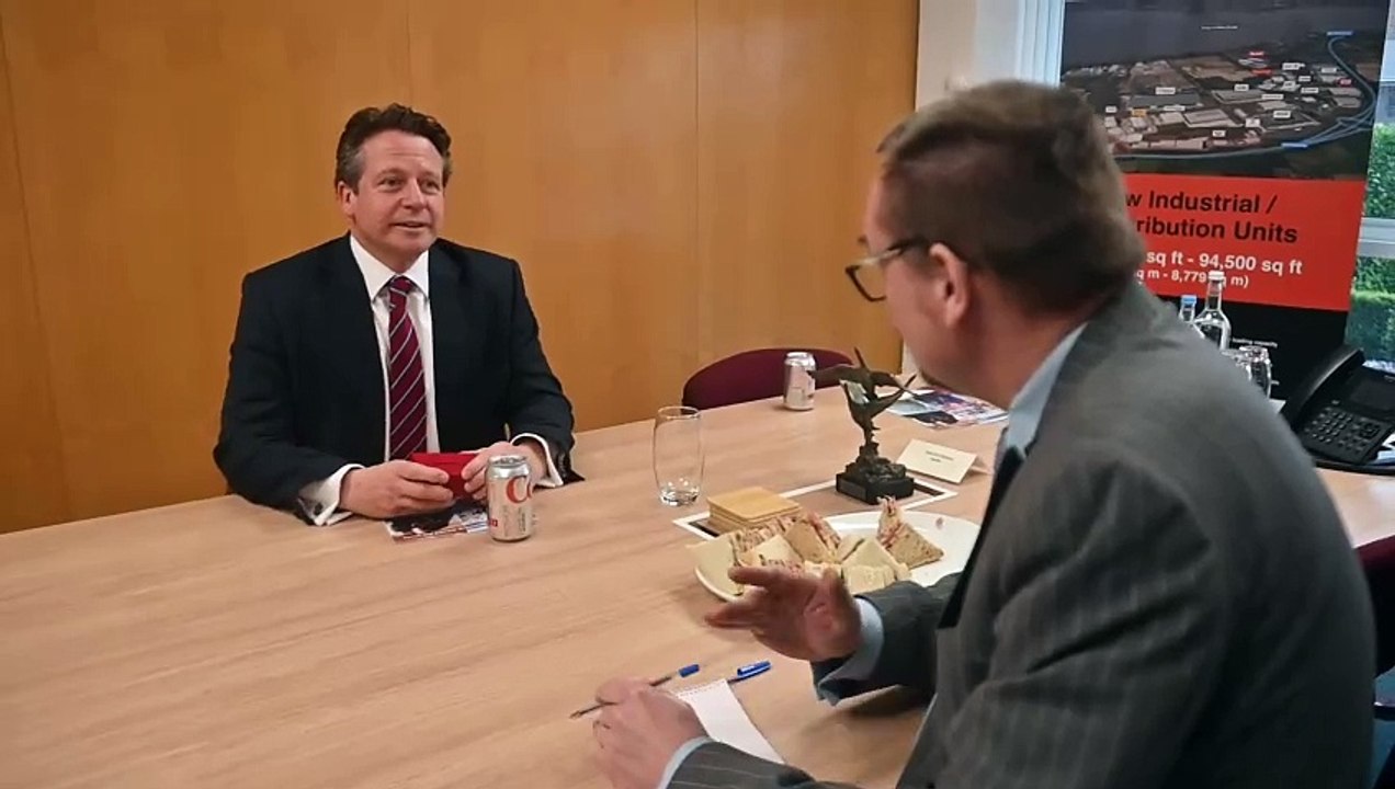 MP NIGEL HUDDLESTON IN OLDBURY