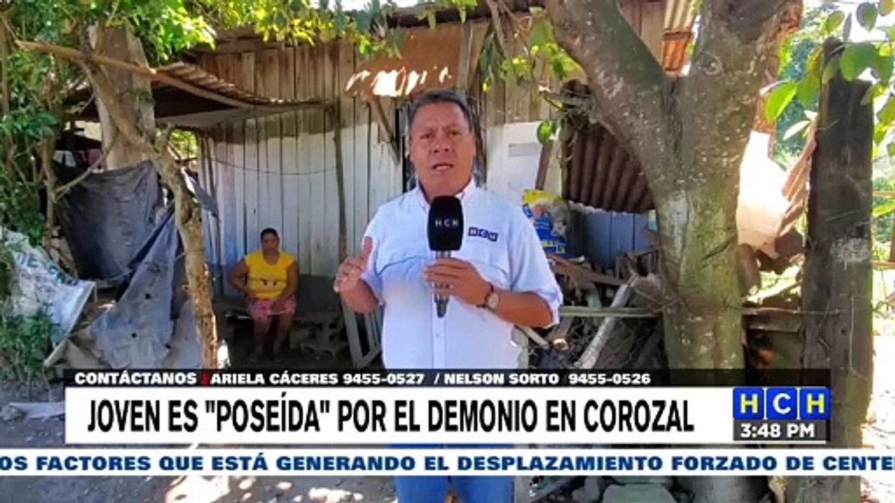 Hondureña estaría poseída por un demonio en Corozal, Atlántida