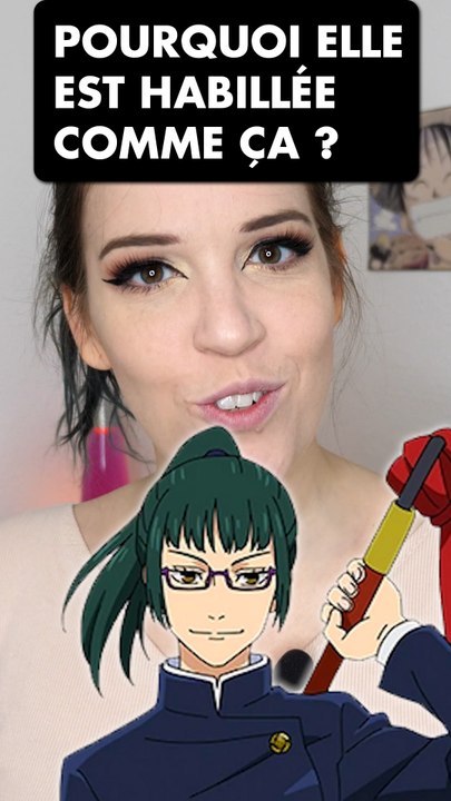 Pourquoi #Maki elle est habillée comme ça dans #JujutsuKaisen ?