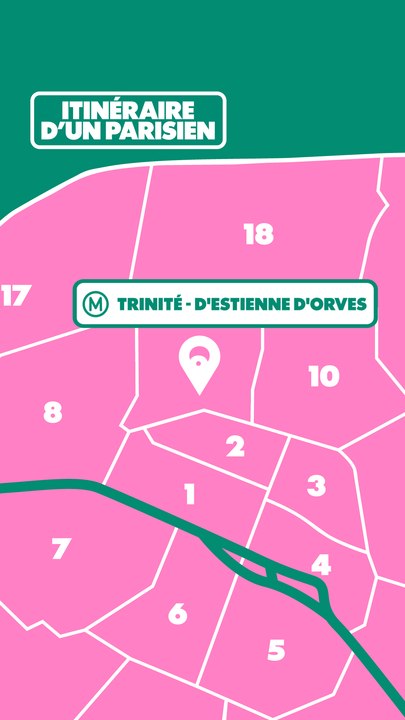 Itinéraire d'un parisien : Trinité