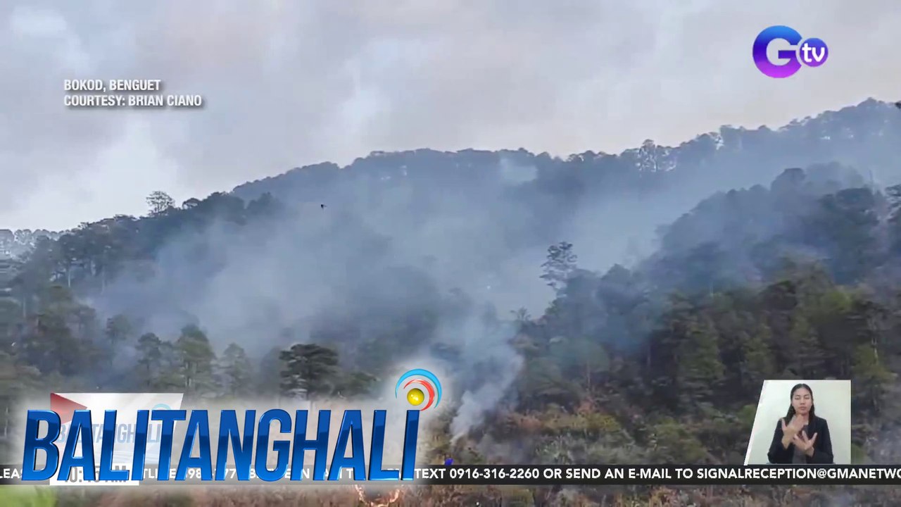 Forest fires, sumiklab sa ilang gubat sa Benguet | BT