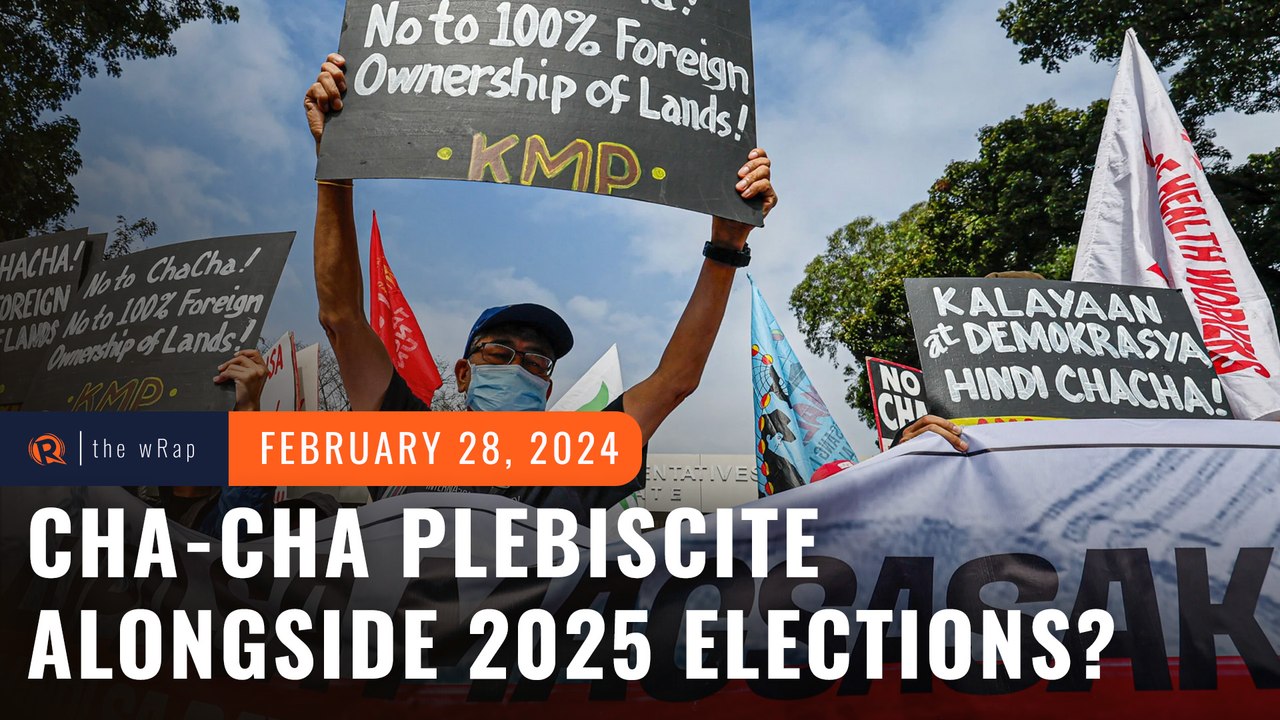 Marcos says proposal to hold Cha-Cha plebiscite alongside 2025 polls for ‘practical’ reasons