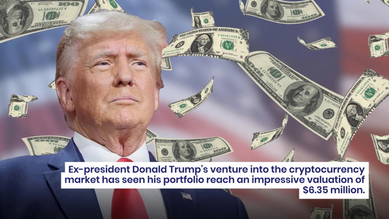 $6.26M And Rising: Inside Donald Trump's Surging Crypto Portfolio