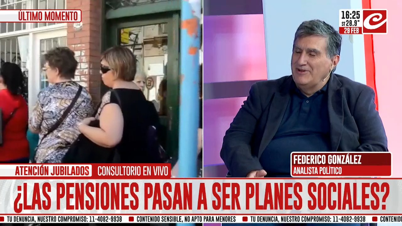 Federico González: "El beneficio que plantea Milei a futuro son solo conjeturas"