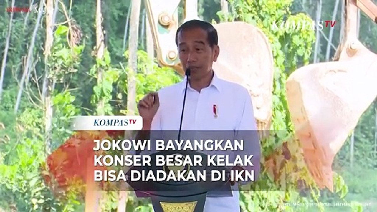 Jokowi Impikan Konser-konser Besar Kelak Bisa Digelar di IKN Jika...
