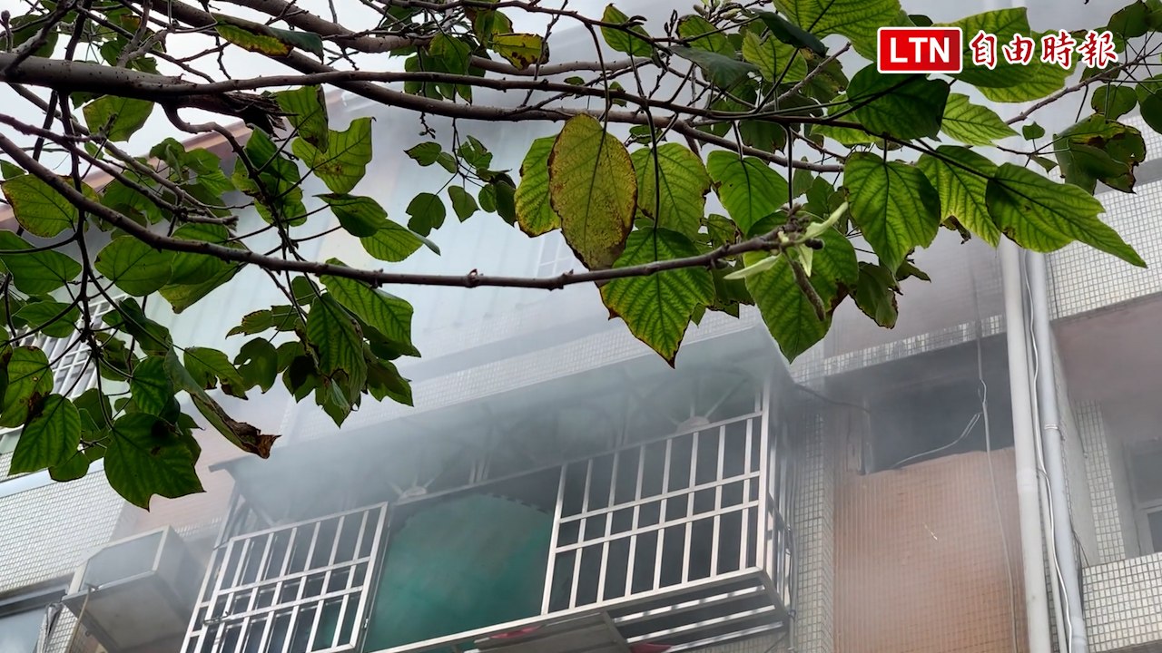 彰市透天厝大火傳人受困 消防搜索虛驚一場