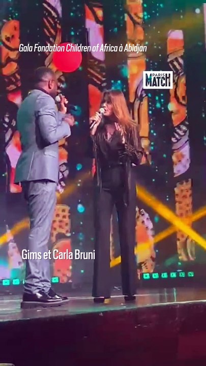 Gims et Carla Bruni chantent pour les enfants africains