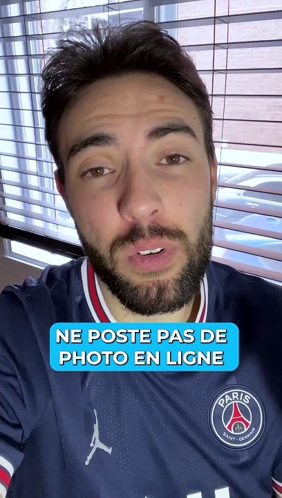 Ne poste pas de photo en ligne