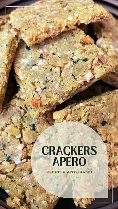 Crackers apéro de pain rassi