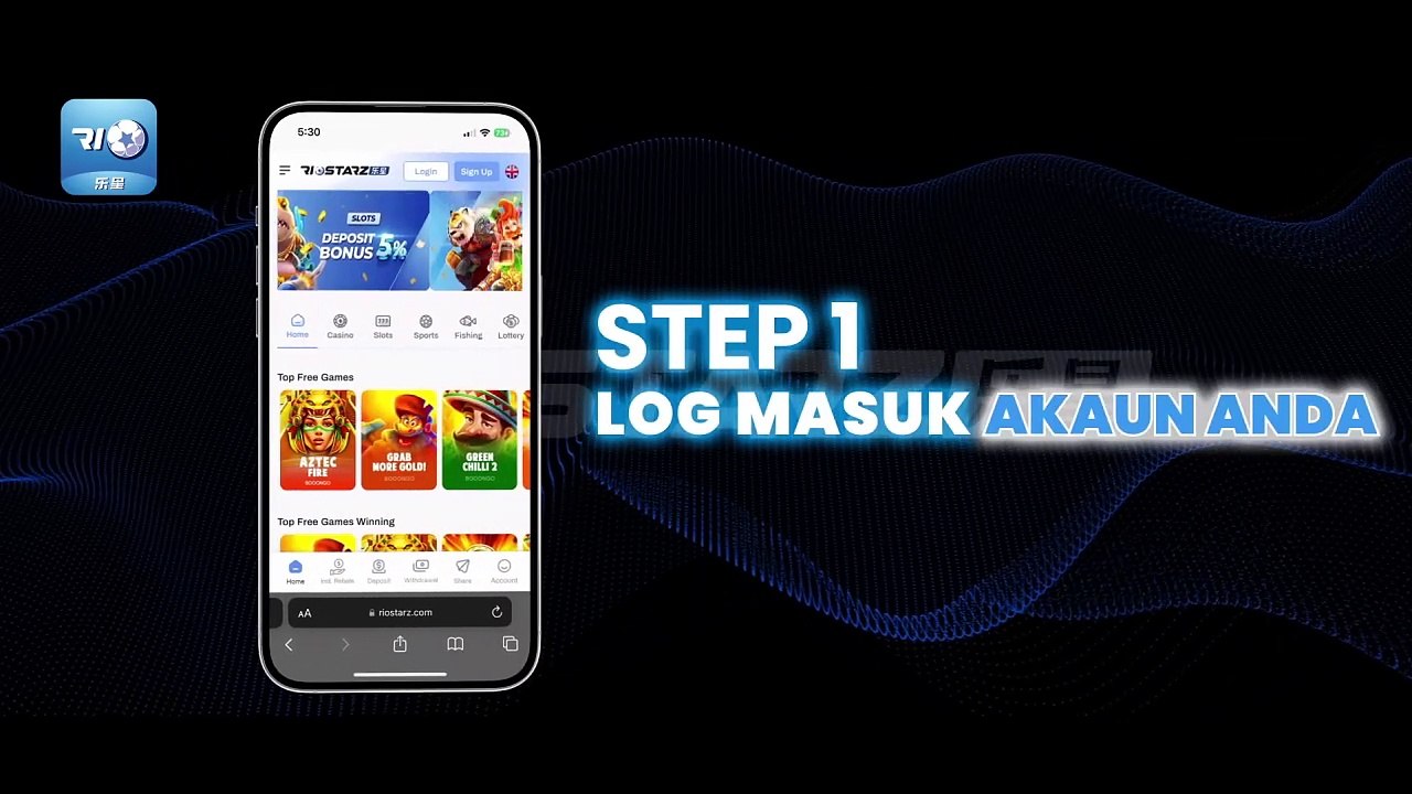 How To Deposit By Using Bank Transfer (BM) - RioStarz