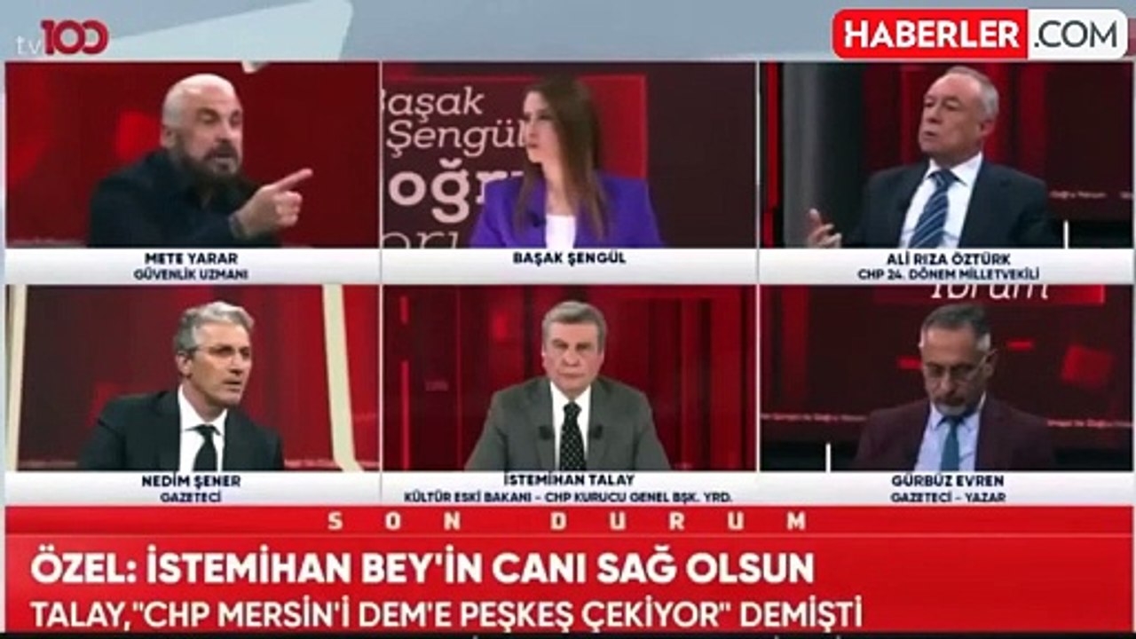 Mete Yarar ve Ali Rıza Öztürk canlı yayında neden tartıştı? Programda neden kavga ettiler?