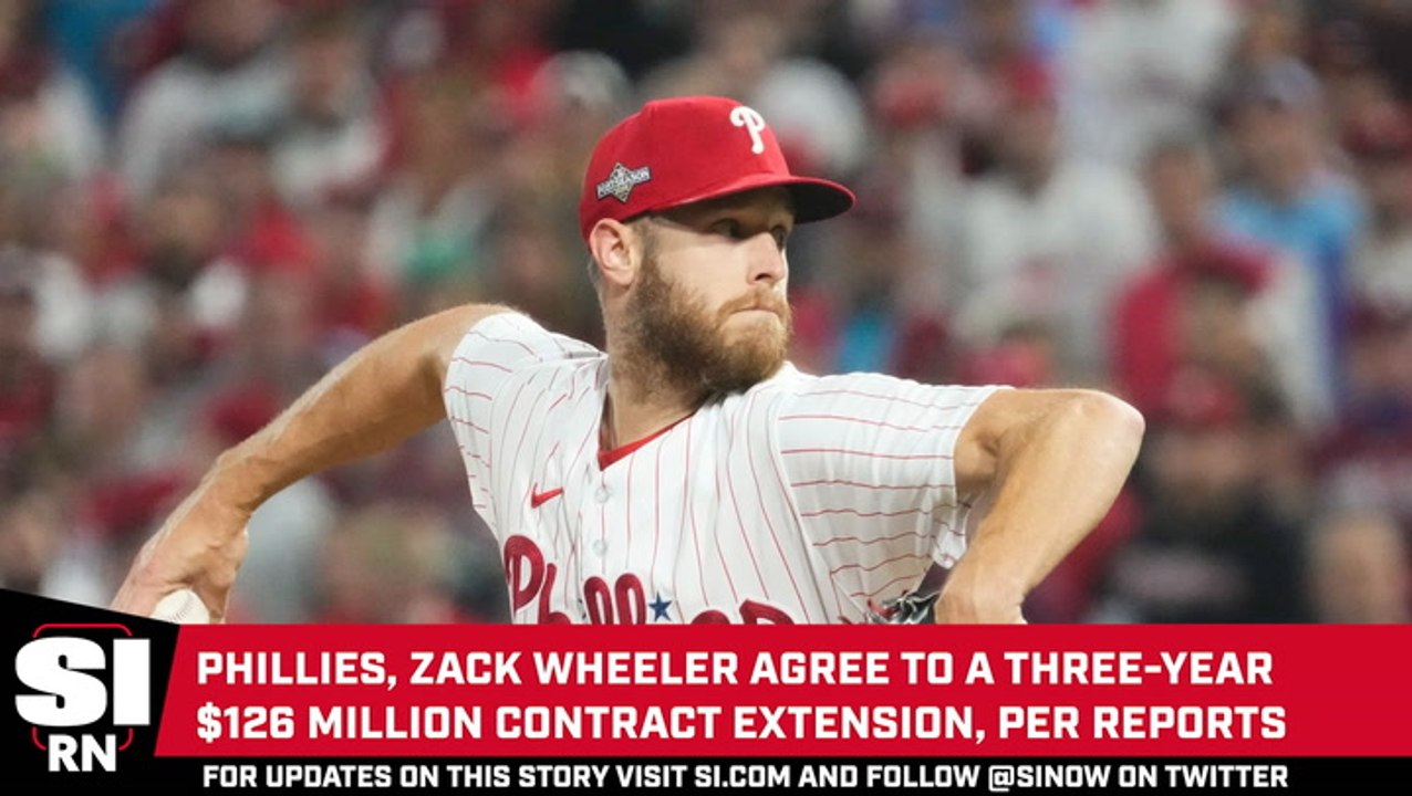 Phillies, Zack Wheeler Agree to Record-Breaking Contract Extension