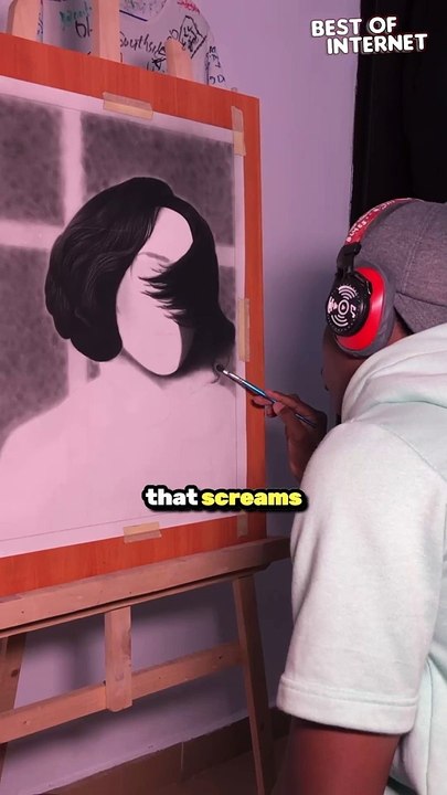 From Anxiety to Art | Introvert Captures "Serenity" in Stunning Drawing